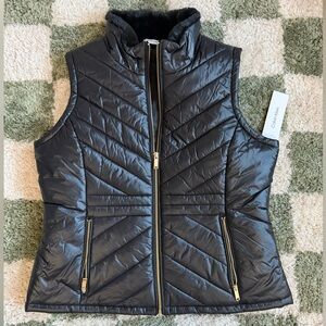 Calvin Klein Black Puffer Women's Vest